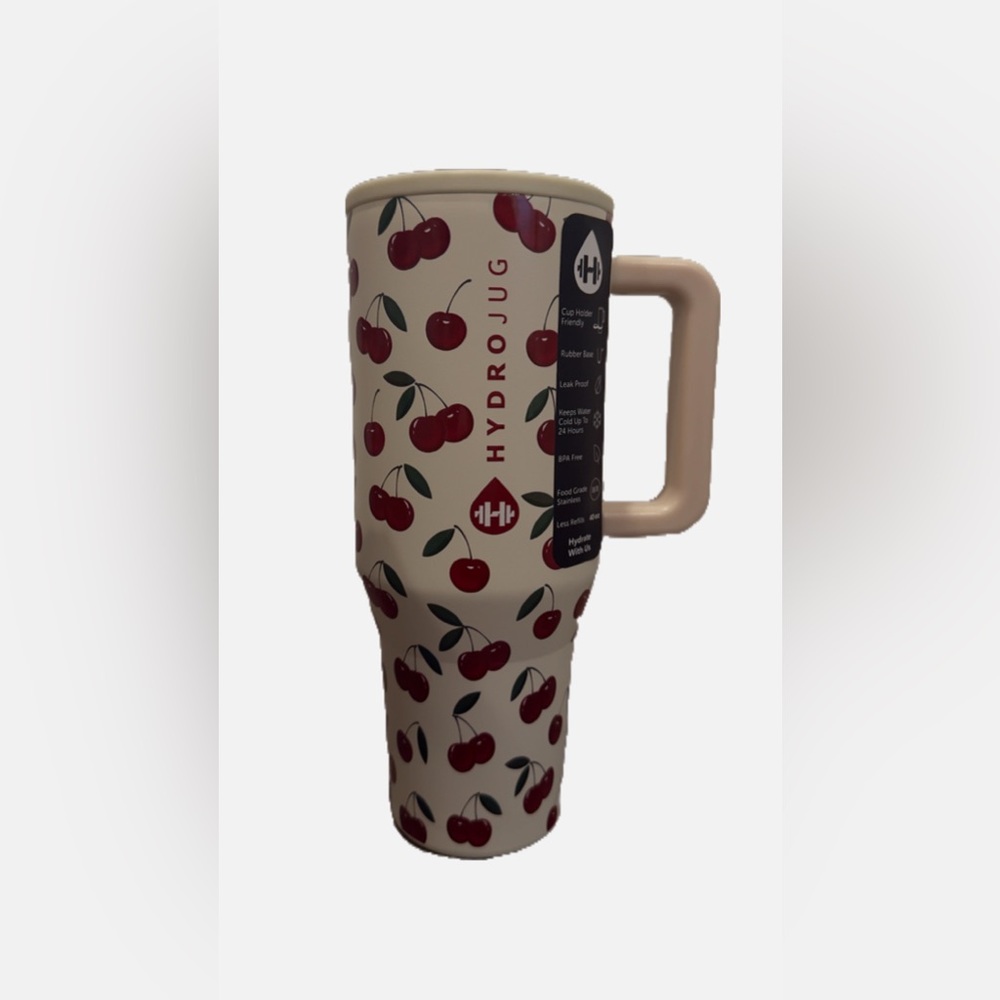 HydroJug Cherry Patterned Tumbler